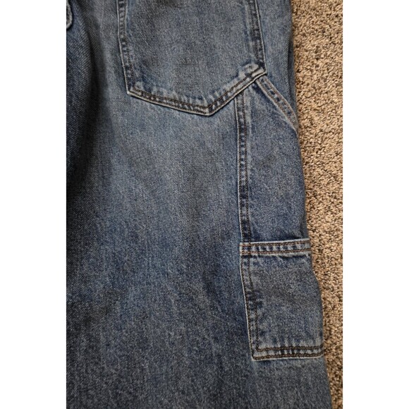 BDG Urban Outfitters Jeans Size 27 High Rise Carpenter Utility Y2K Blue - Picture 13 of 16